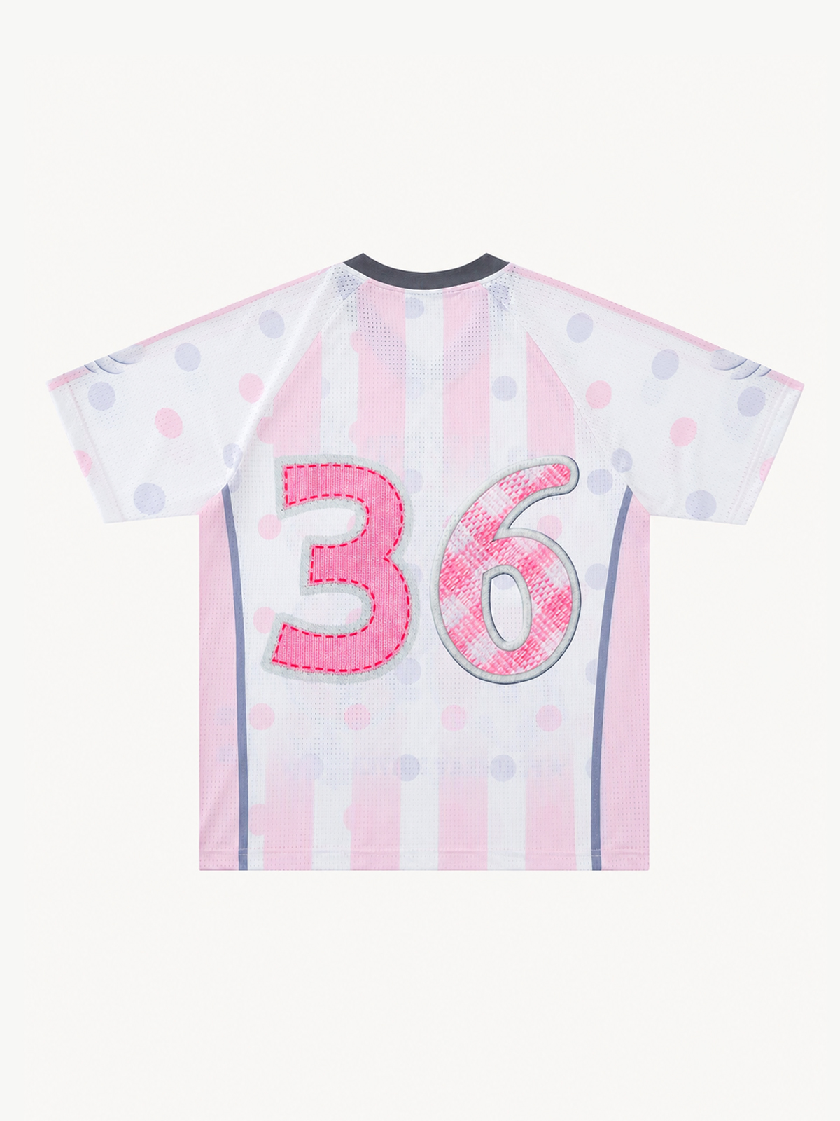 [Copy]OYL-Lab Vintage Cartoon Mesh Soccer Jersey Tee