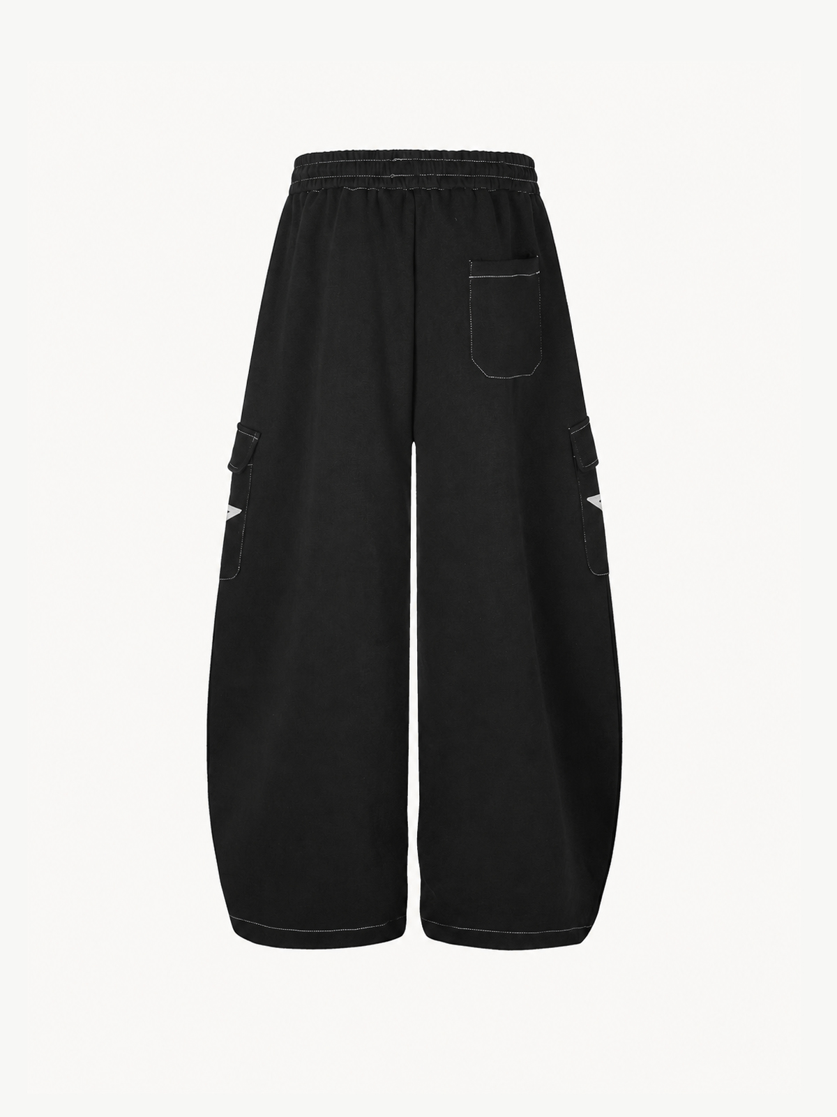 OYL-Lab Star Embroidered Cargo Pocket Baggy Sweatpants