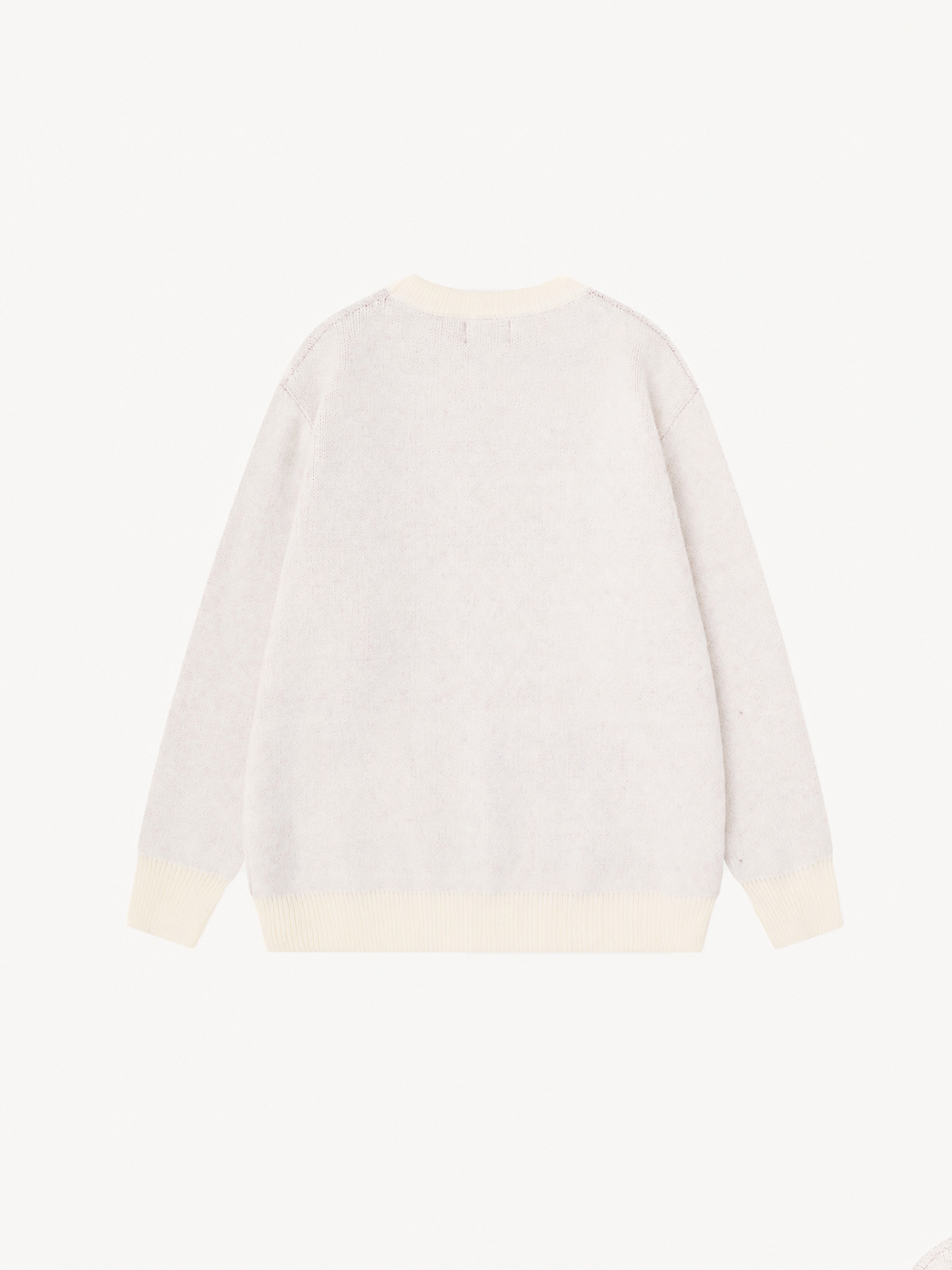 OYL-LabSkeleton Jacquard Crewneck Sweater