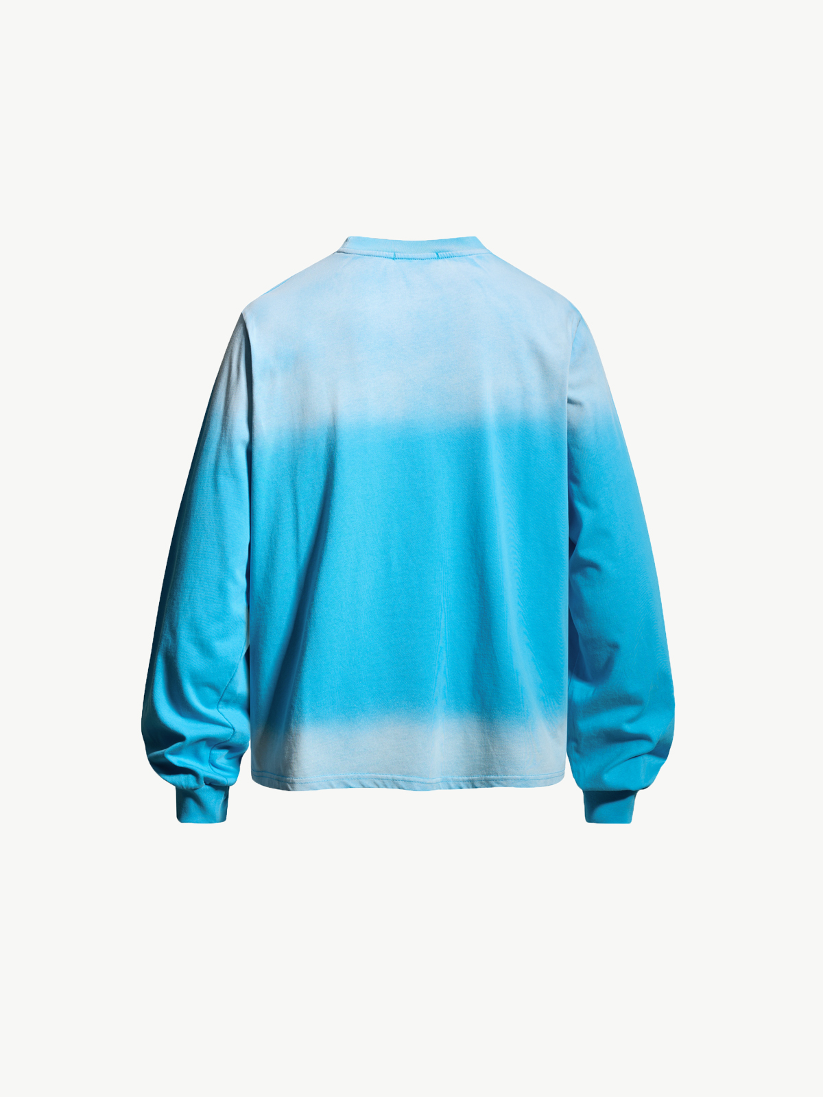 OYL‑Lab Retro Puppy Print Faded Gradient Sweatshirt