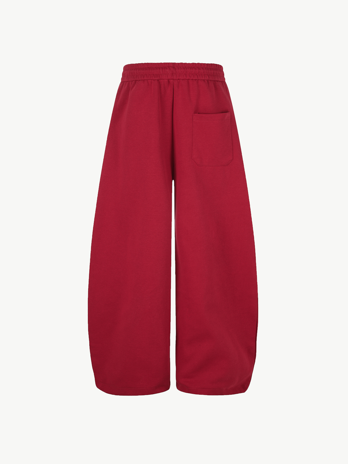 OYL-Lab Paw & Star Print Curved Balloon‑Leg Sweatpants