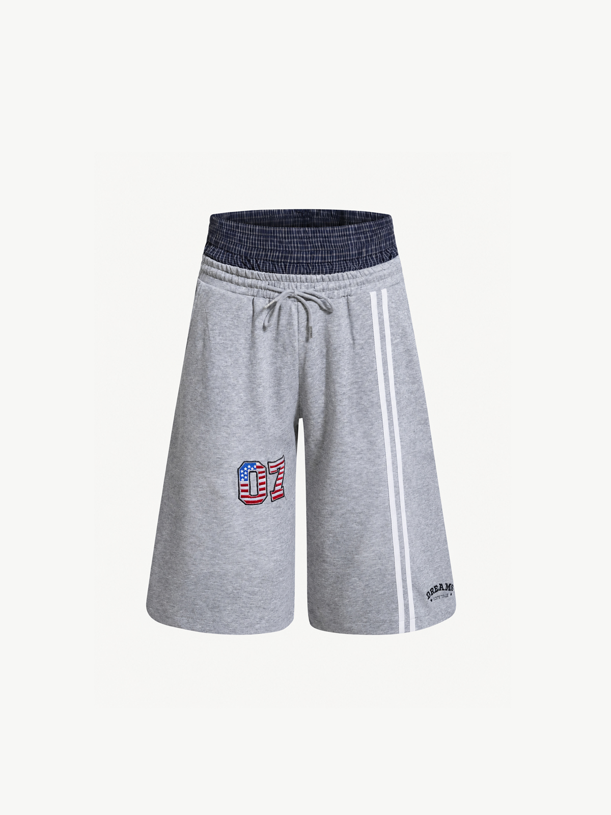 OYL-Lab Dual Waist Striped 07 Flag Shorts