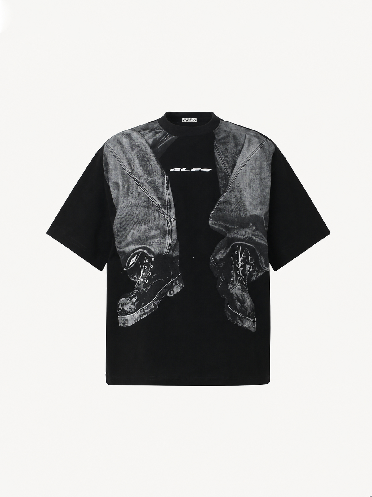 OYL-Lab 3D Faux Optical Illusion Tee