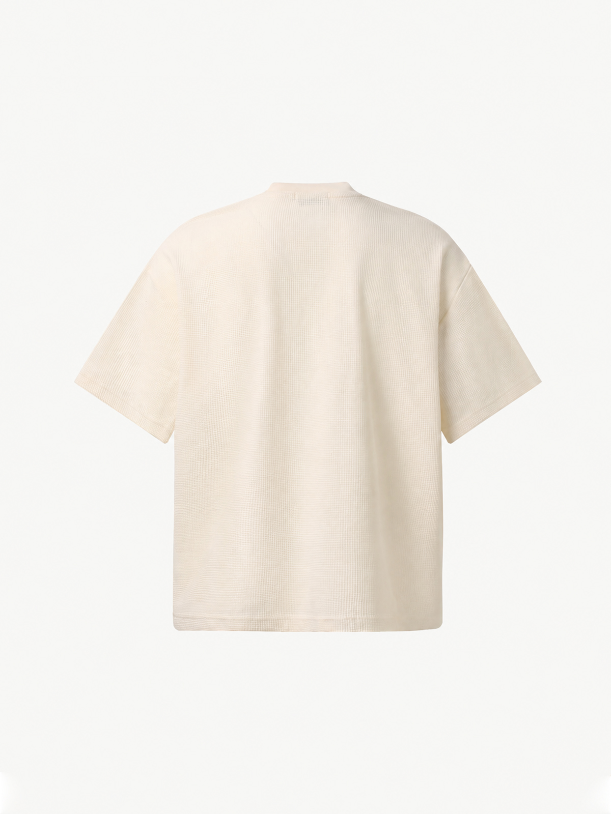[Copy][Copy][Copy][Copy][Copy][Copy][Copy][Copy]OYL-Lab Waffle Rib Distressed Letter Print Tee