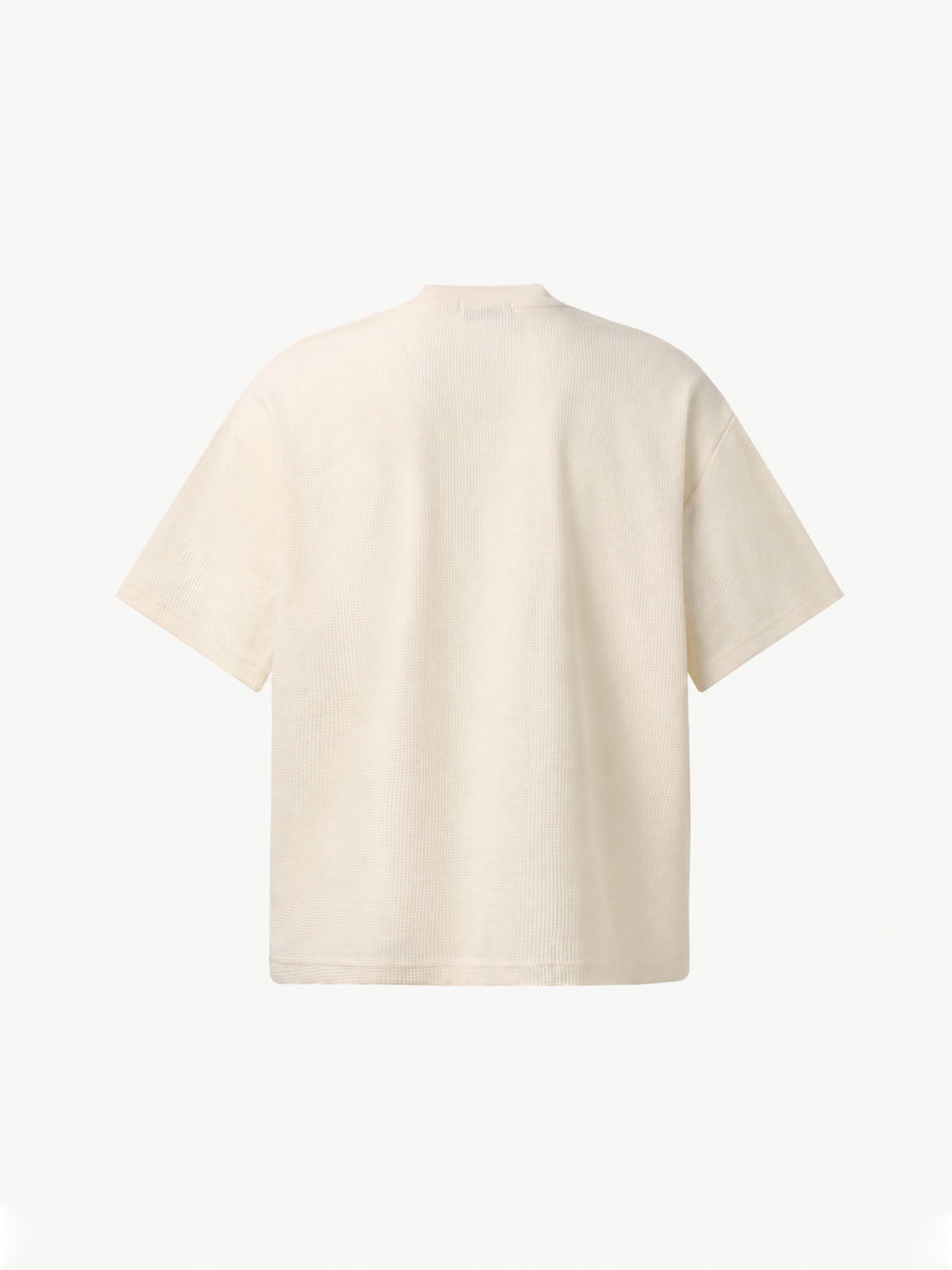[Copy][Copy][Copy][Copy][Copy][Copy][Copy][Copy]OYL-Lab Waffle Rib Distressed Letter Print Tee