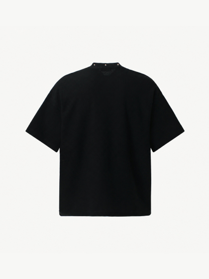 OYL-Lab Portrait Collage Waffle Knit Tee