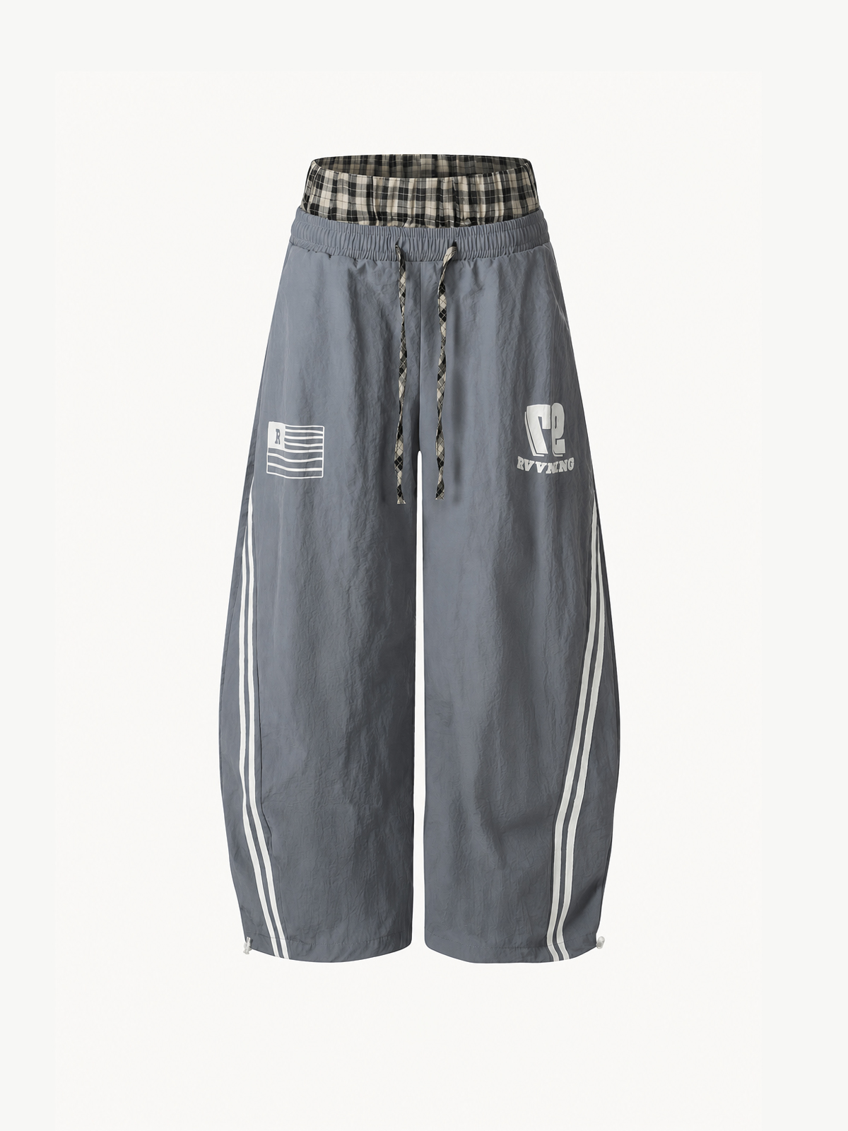 [Copy]OYL-Lab Pink Leopard Print Embroidery Sweatpants