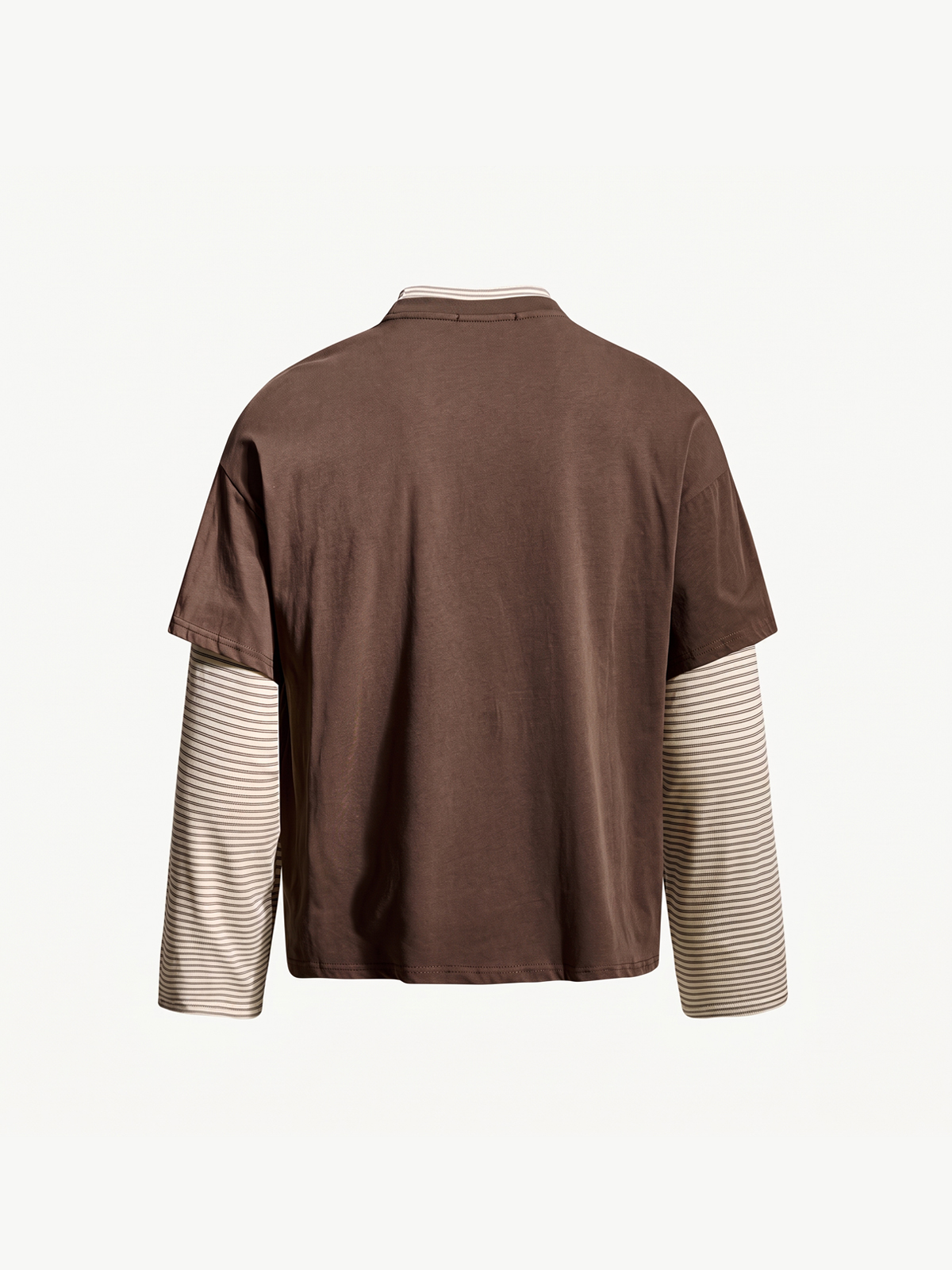 OYL-Lab Vintage Fake Two Piece Long Sleeve Tee