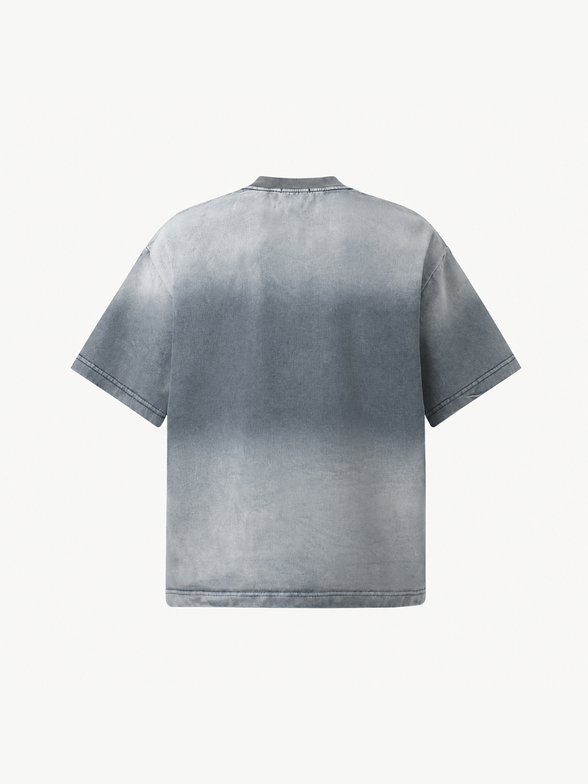 OYL-Lab Gradient Washed  Patch Embroidery Tee