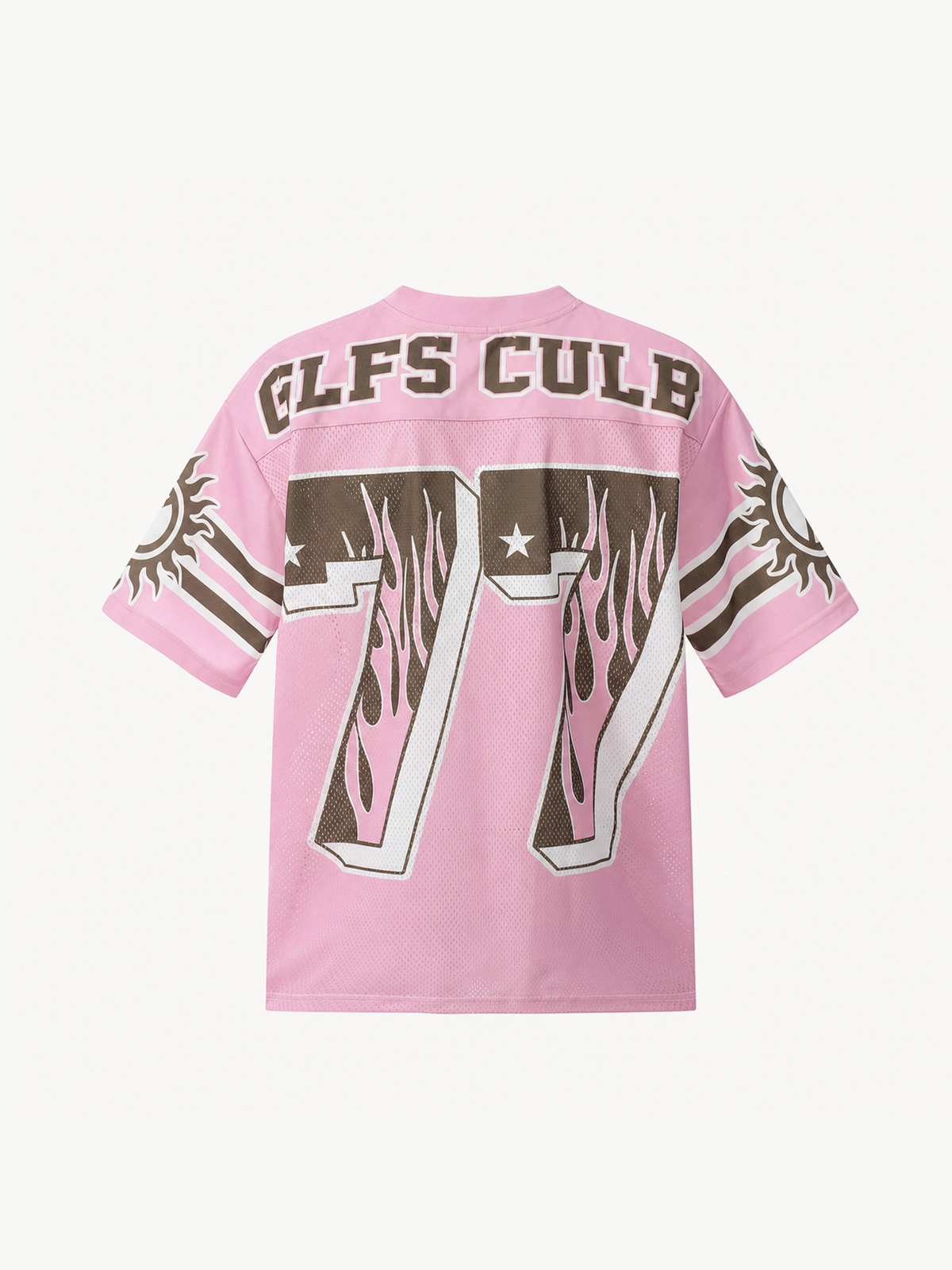 OYL-Lab Mesh Flame 77 Graphic Jersey Tee
