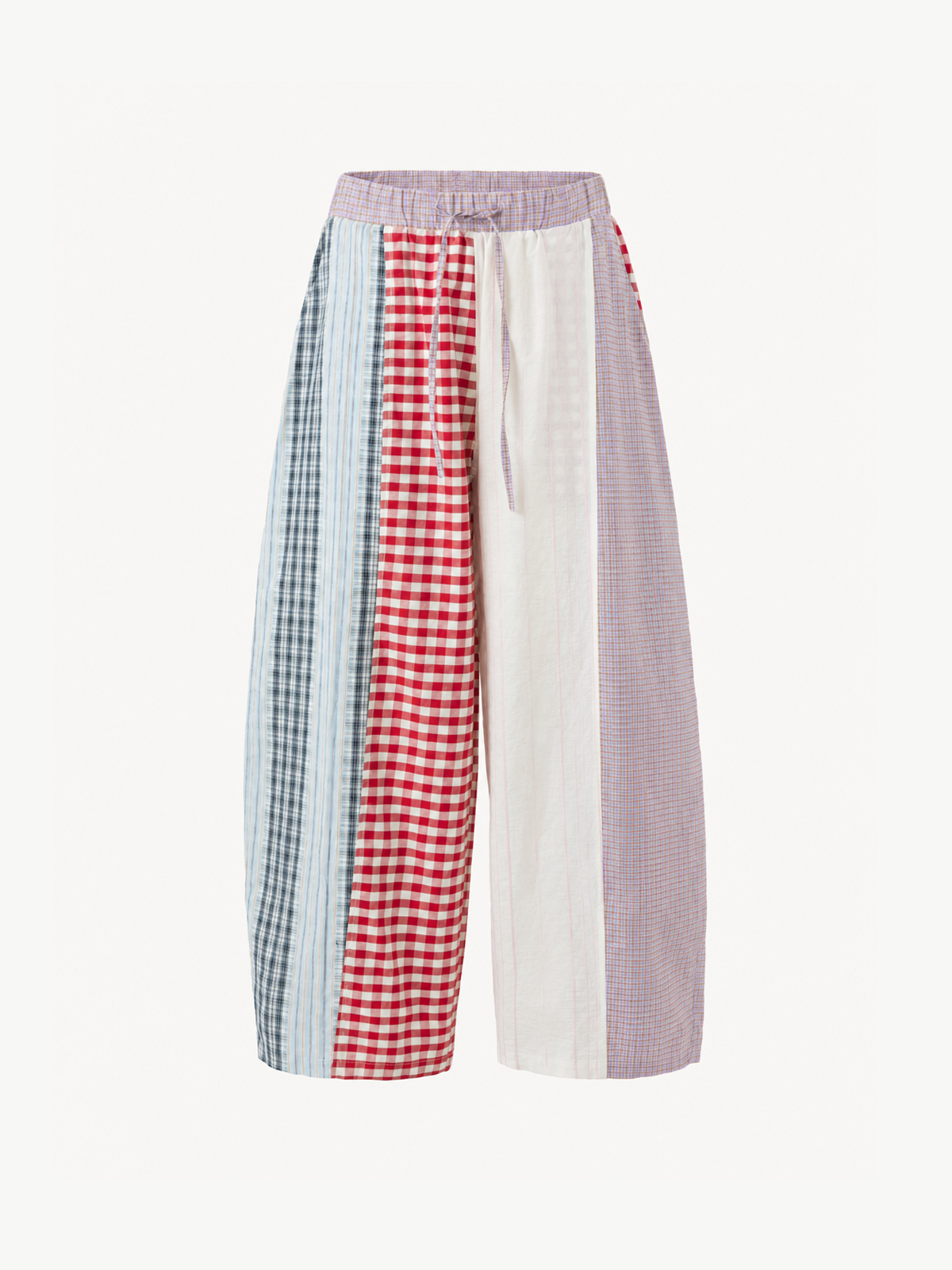 [Copy][Copy][Copy][Copy]OYL-Lab Distressed Cross Print Baggy Pants