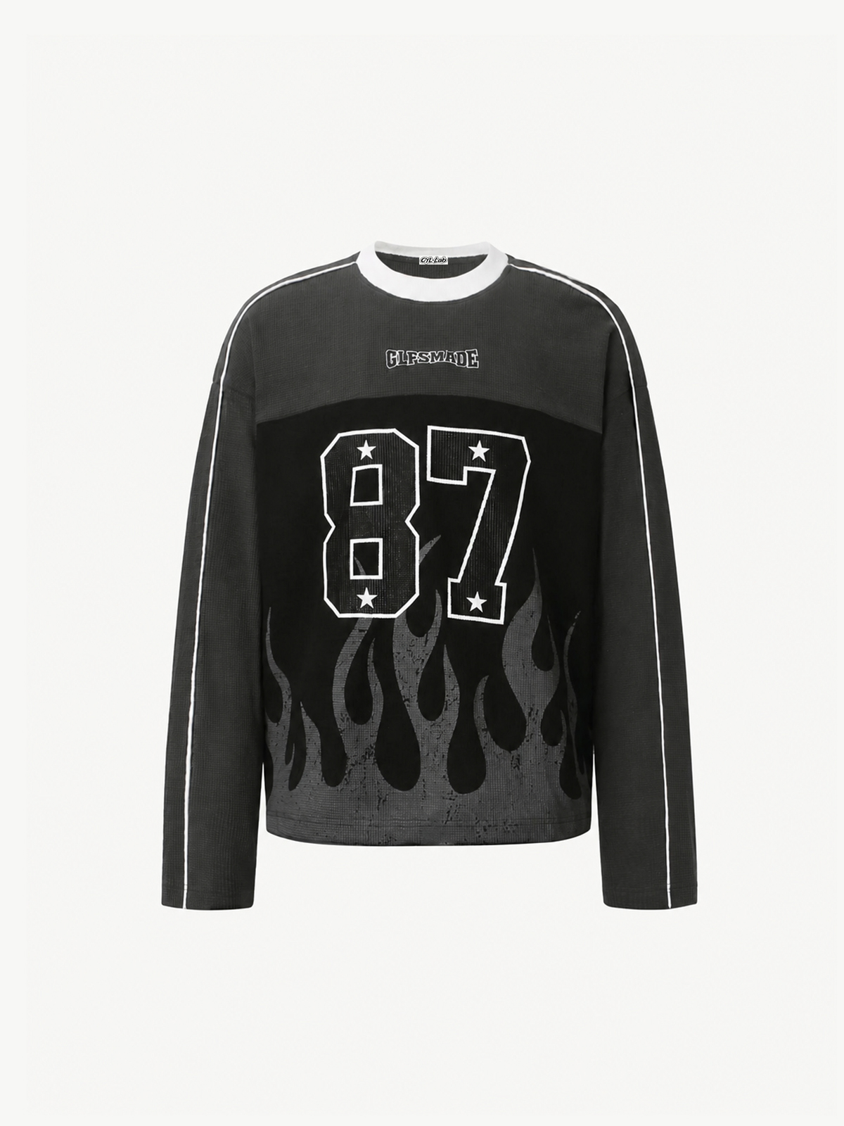 OYL-Lab 87 Flame Waffle Long Sleeve Jersey