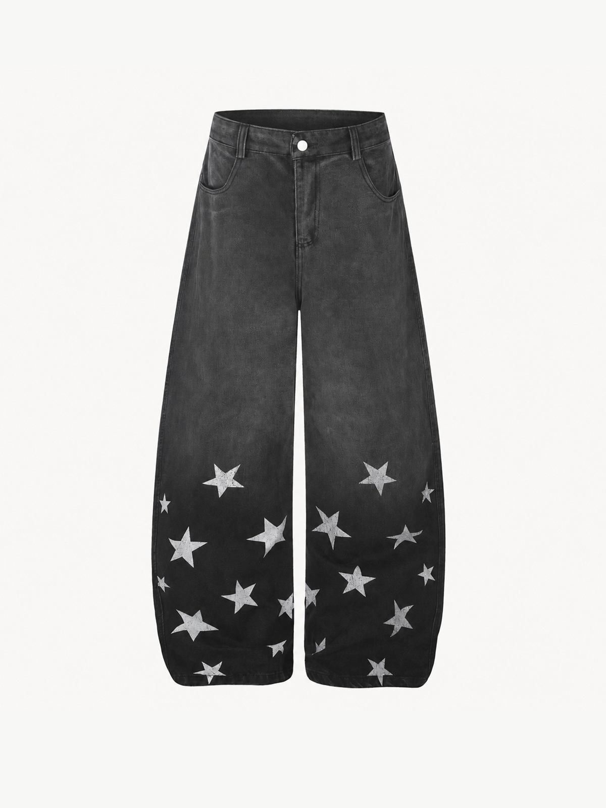 OYL-Lab Gradient Star Print Jeans