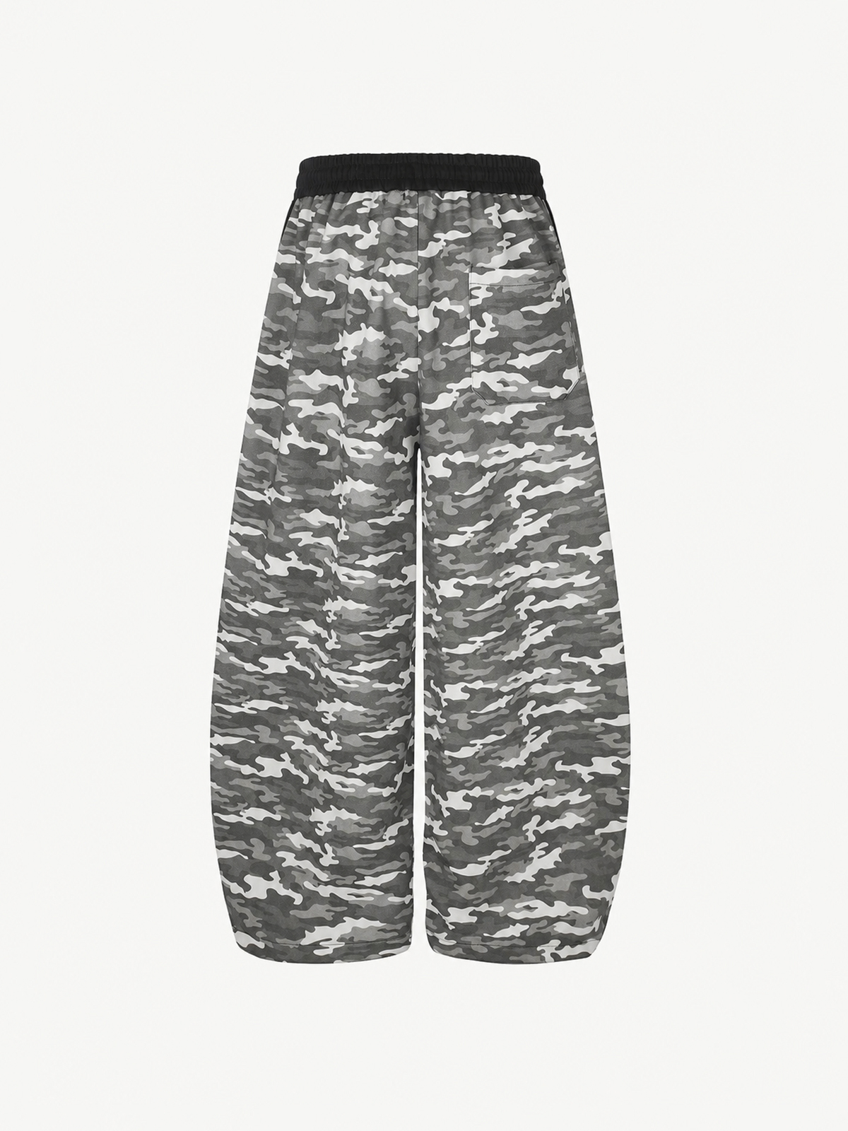 OYL-Lab Camo Contrast Panel Baggy Pants