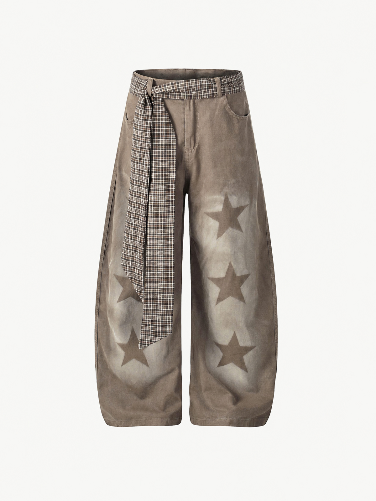 OYL-Lab Vintage Star Washed Baggy Jeans