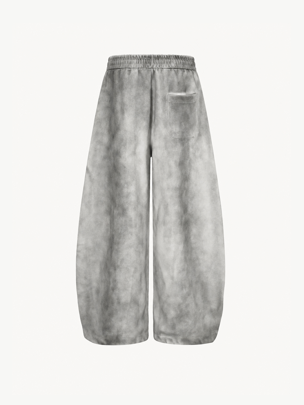 OYL-Lab Vintage Washed Graffiti Print Baggy Sweat Pants