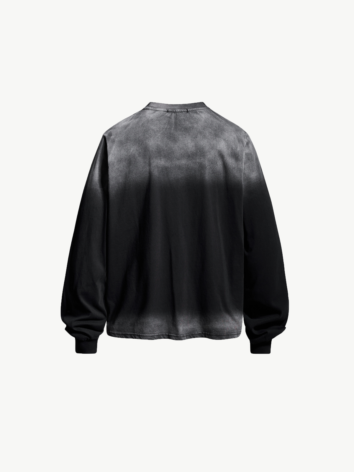 OYL‑Lab Retro Puppy Print Faded Gradient Sweatshirt