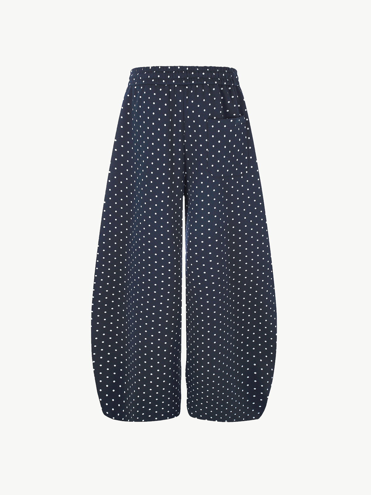 OYL-Lab Retro Polka‑Dot Star Print Baggy Balloon‑Leg Sweatpants