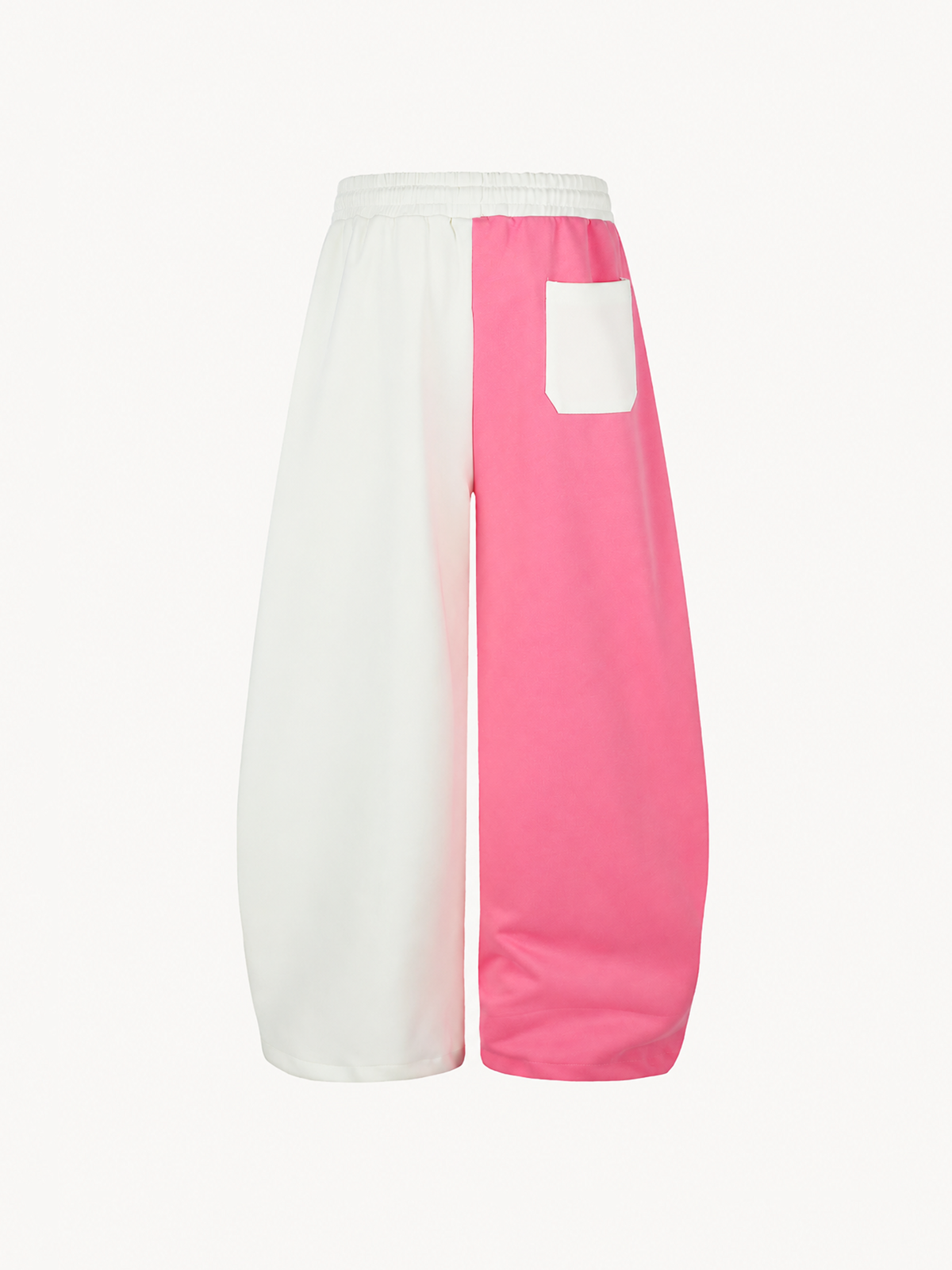 OYL-Lab Two-Tone Split Baggy Sweat Pants