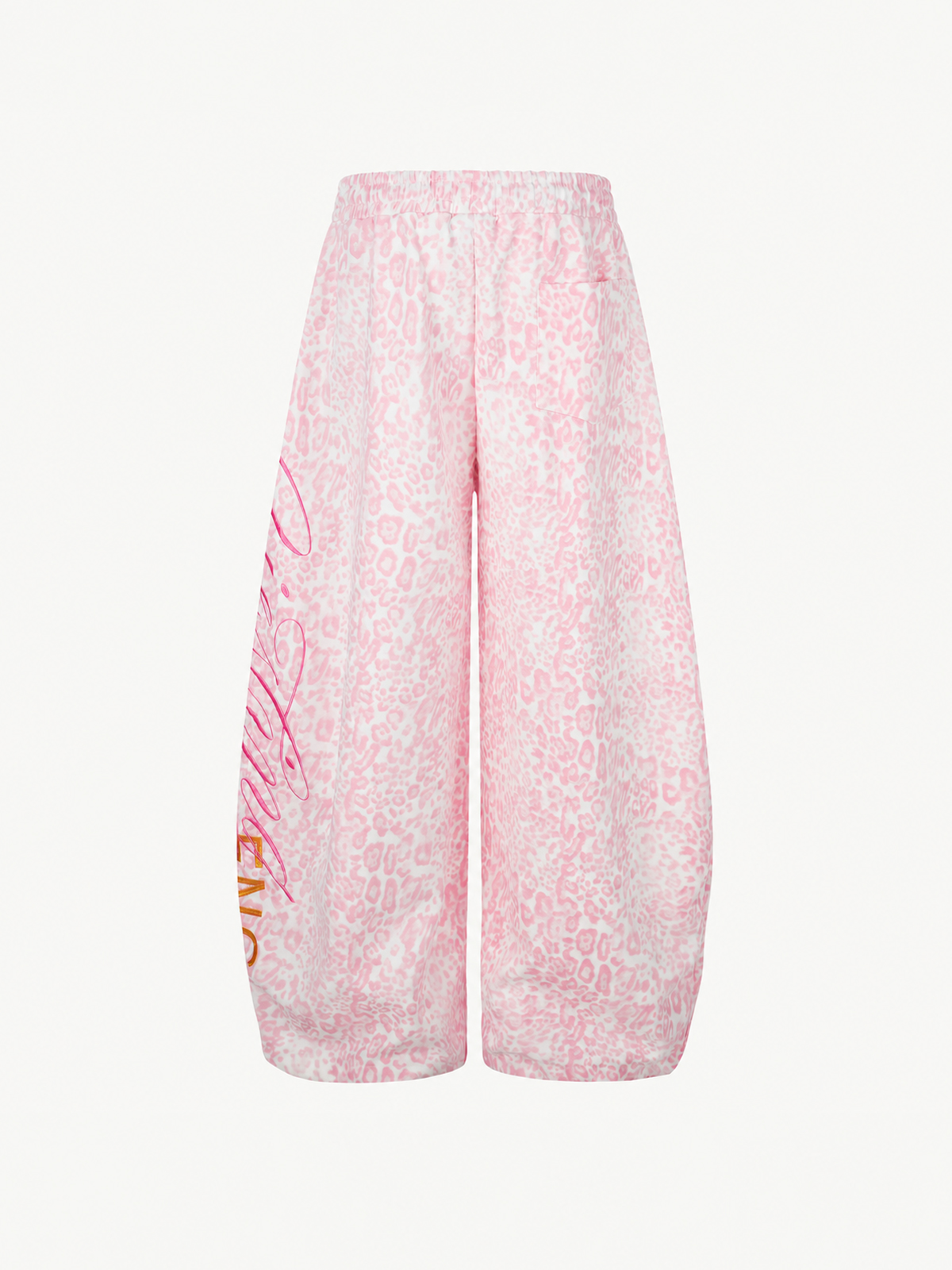 [Copy]OYL-Lab Faux Denim Vintage Patchwork Print Pants