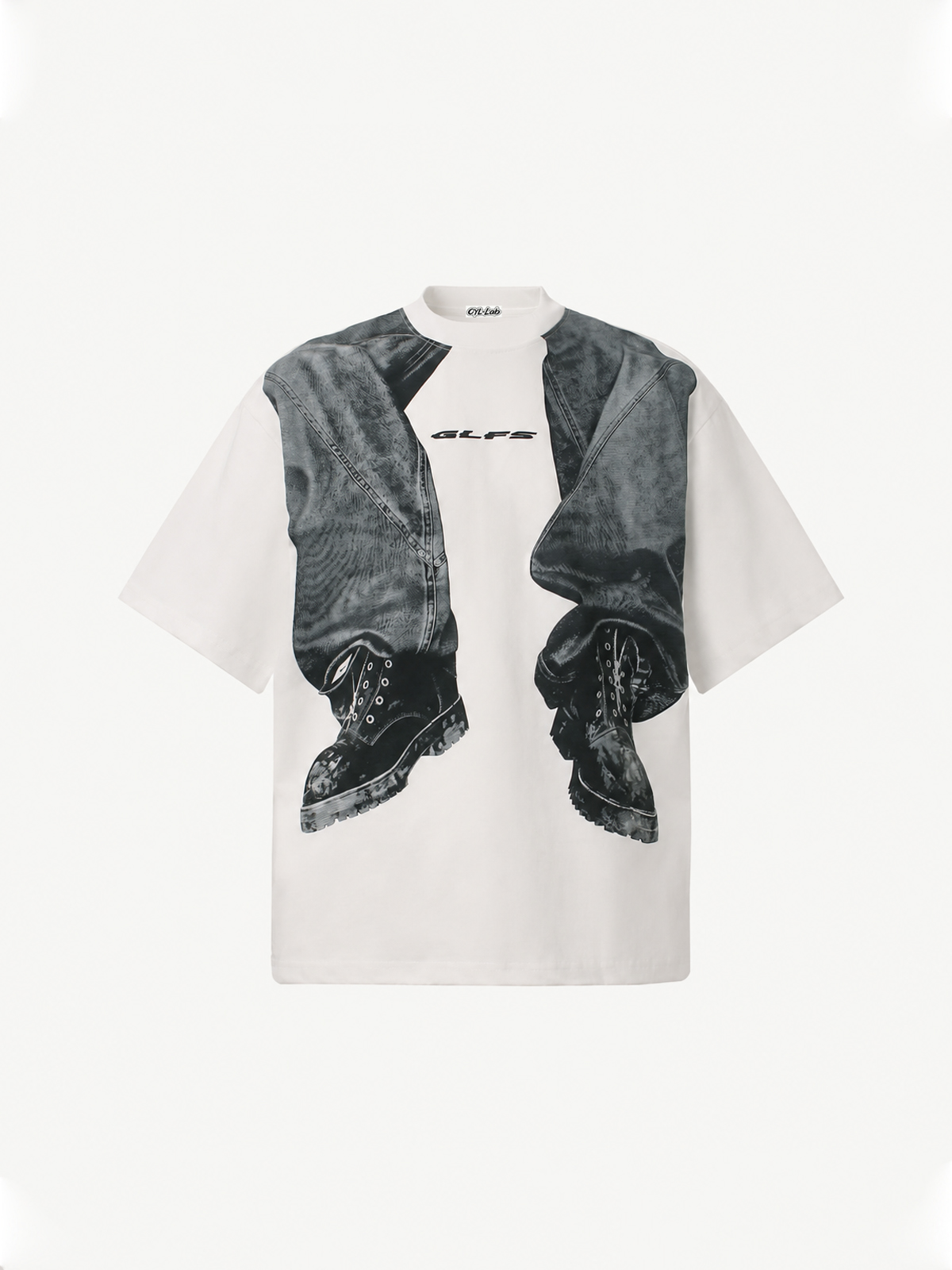 OYL-Lab 3D Faux Optical Illusion Tee