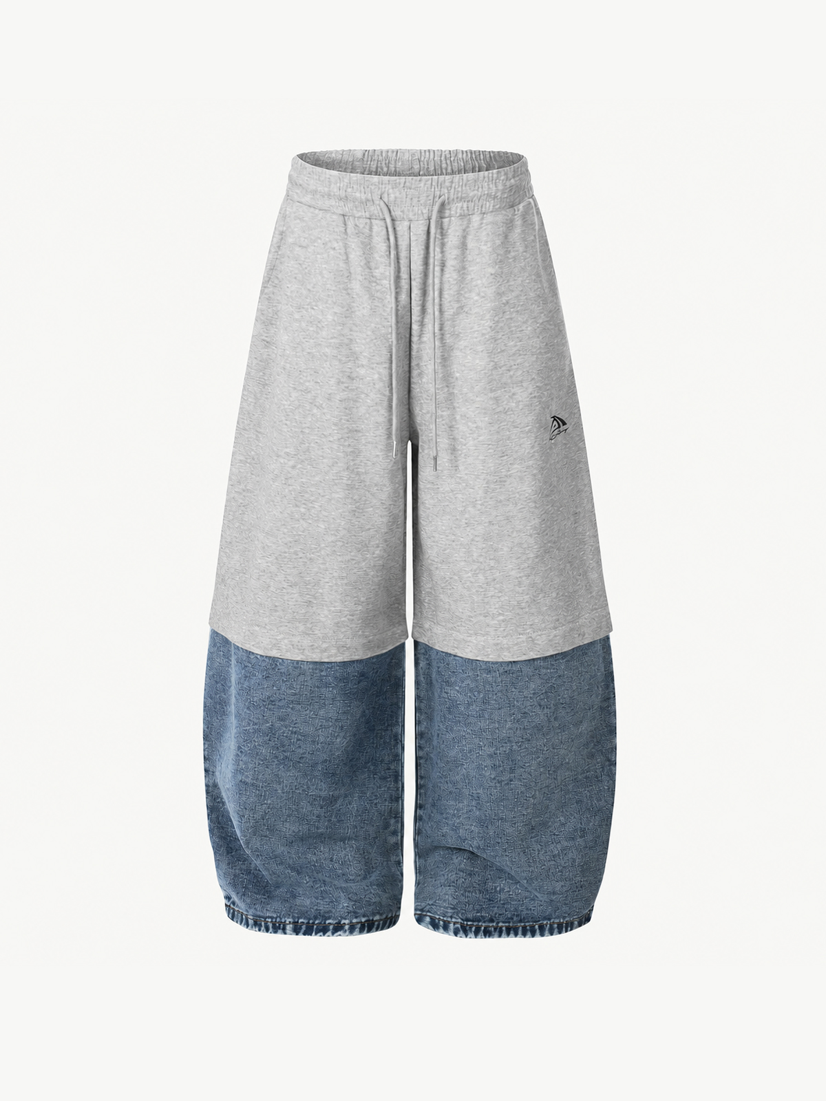 OYL-Lab Two-Tone Sweat  Baggy Pants