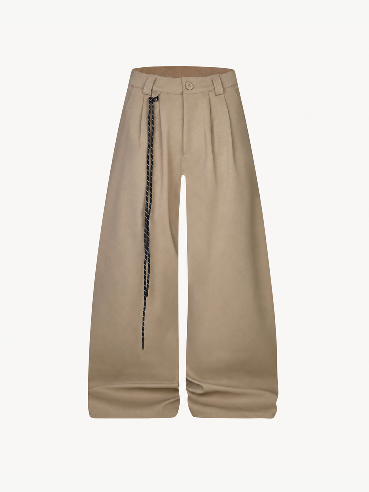 OYL-Lab Pleated Baggy Wide Leg Trousers 