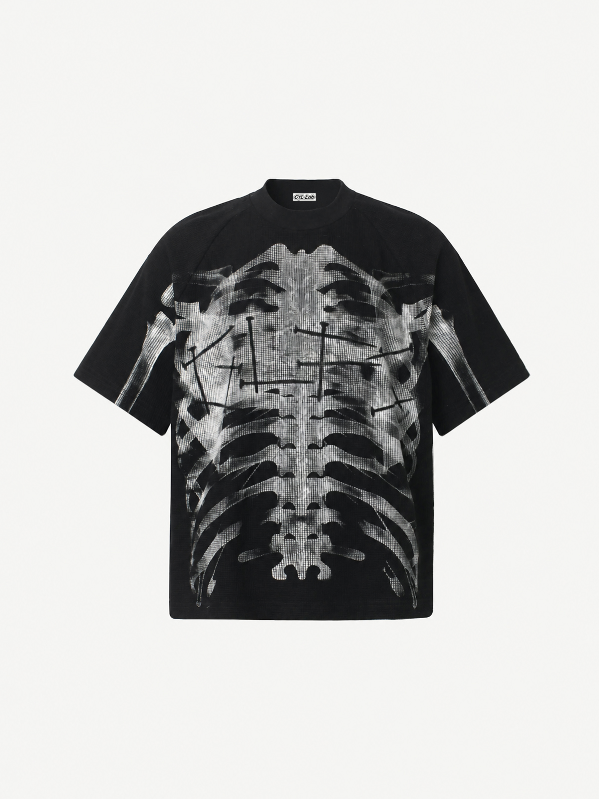 [Copy][Copy][Copy][Copy][Copy][Copy][Copy][Copy][Copy][Copy][Copy][Copy][Copy]OYL-Lab Waffle Rib Distressed Letter Print Tee