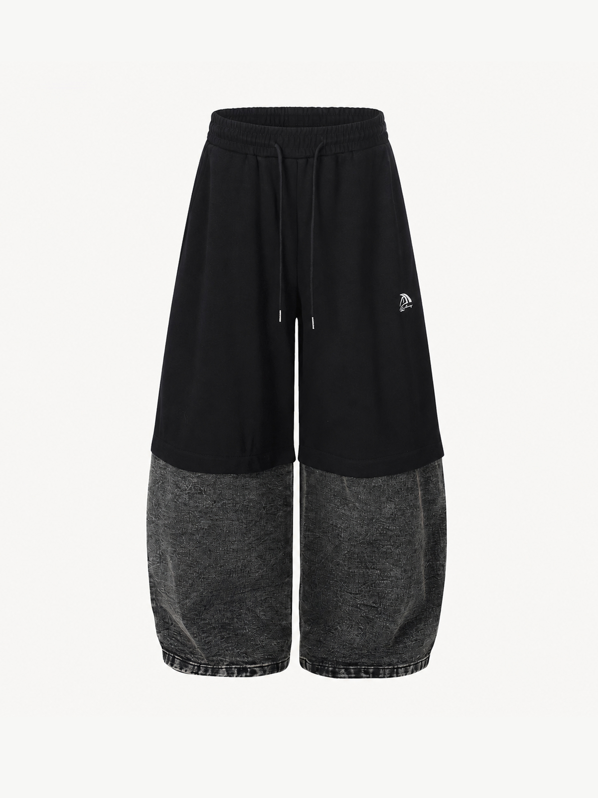 OYL-Lab Two-Tone Sweat  Baggy Pants