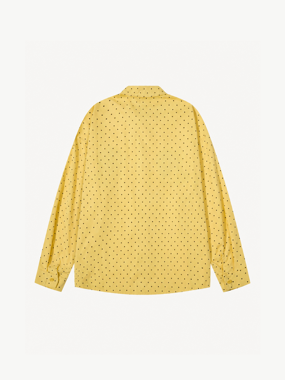 OYL-Lab Polka Dot Anime Embroidery Long Sleeve Shirt