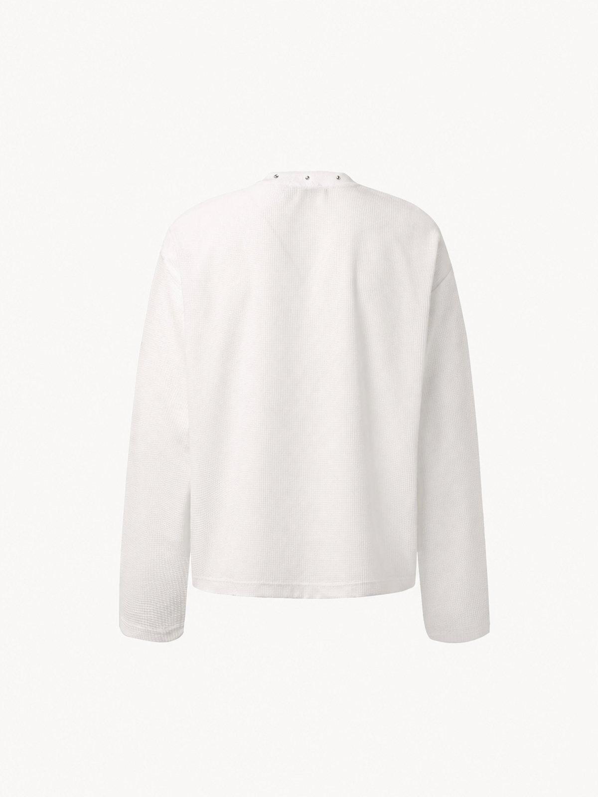 OYL-Lab Waffle Cross Vintage Graphic Long Sleeve Tee