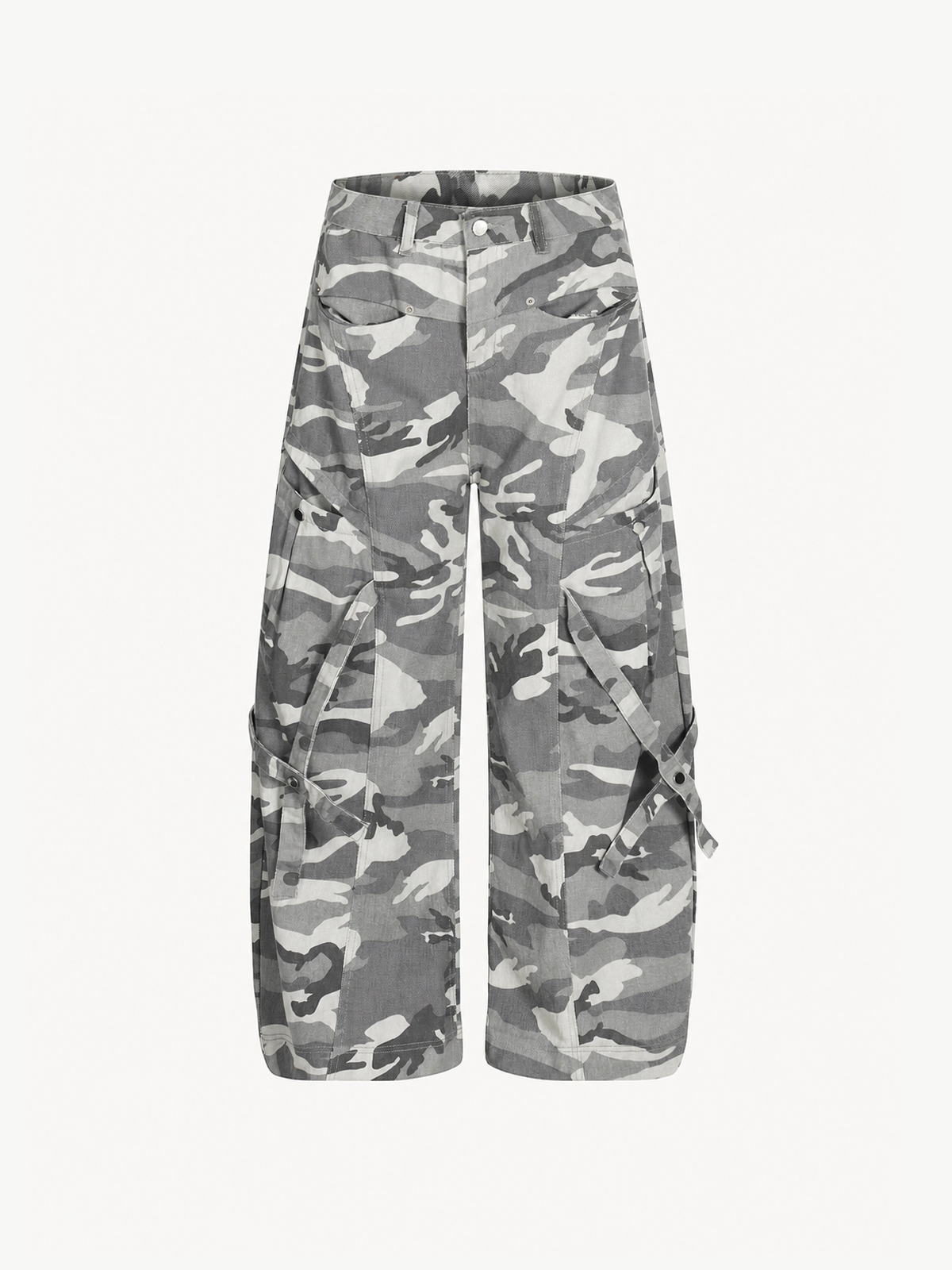 OYL-Lab Camouflage Strap Detail Cargo Pants