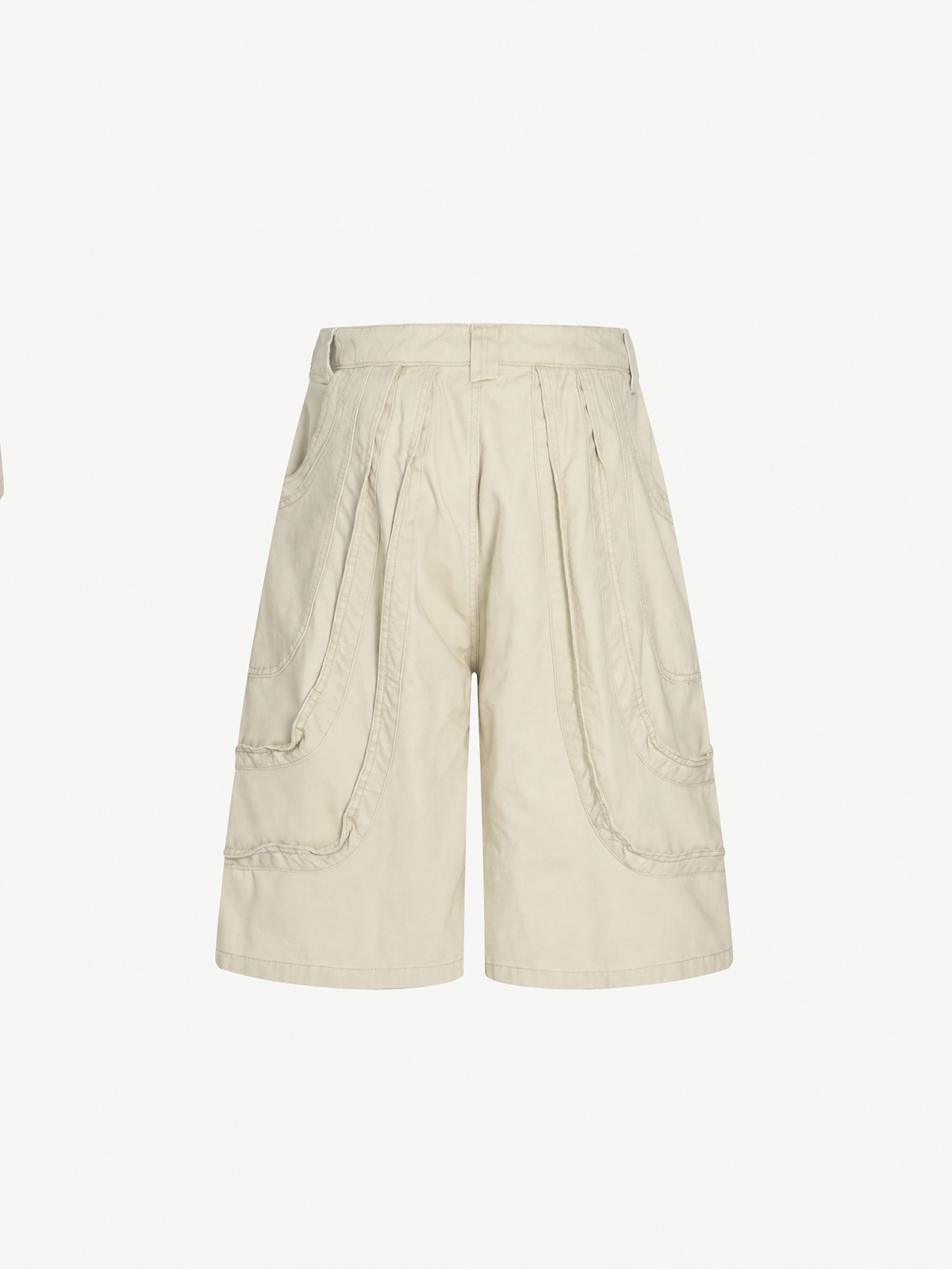 OYL-Lab Deconstructed Seam Panel Cargo Shorts
