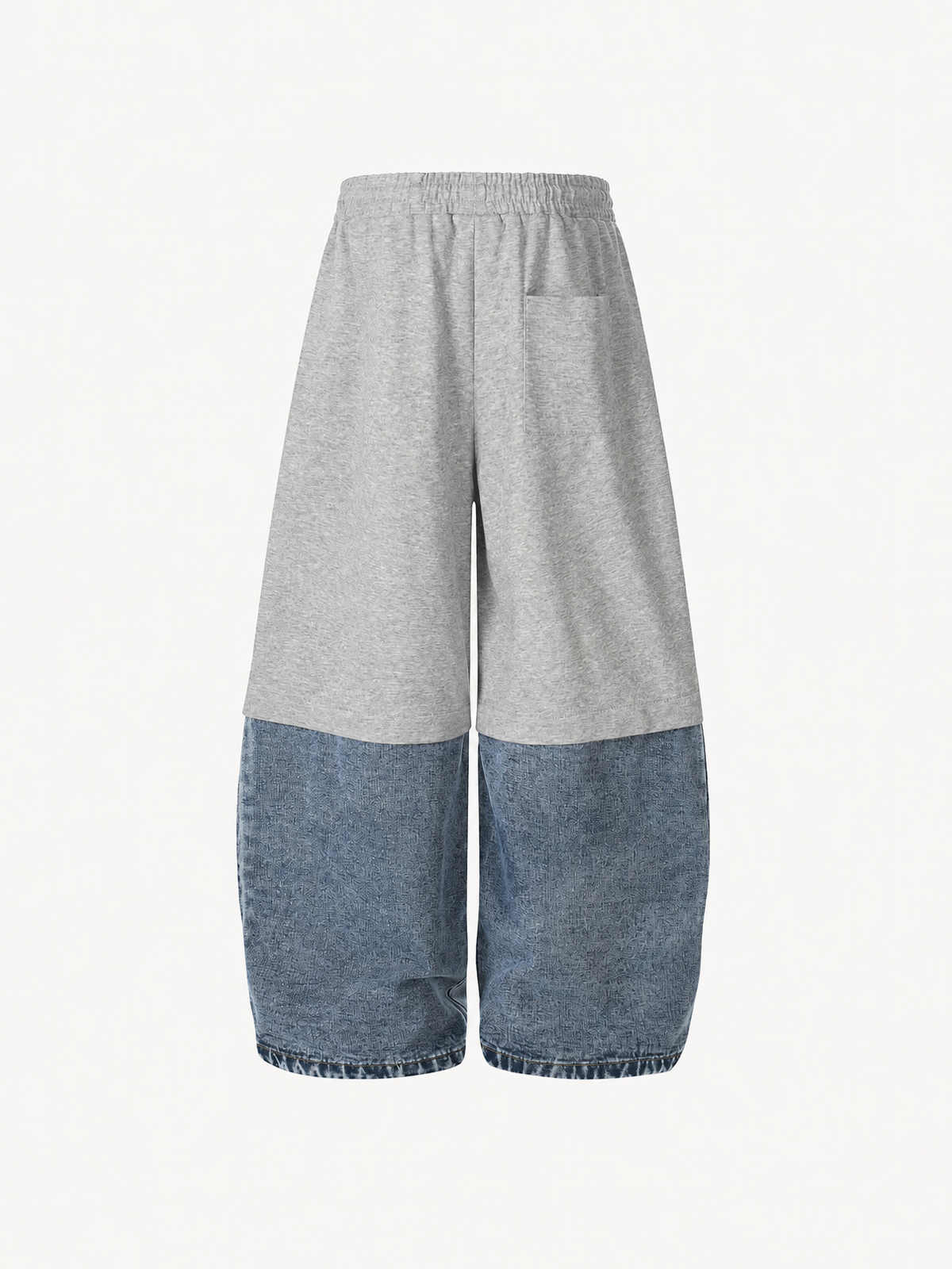 OYL-Lab Two-Tone Sweat  Baggy Pants