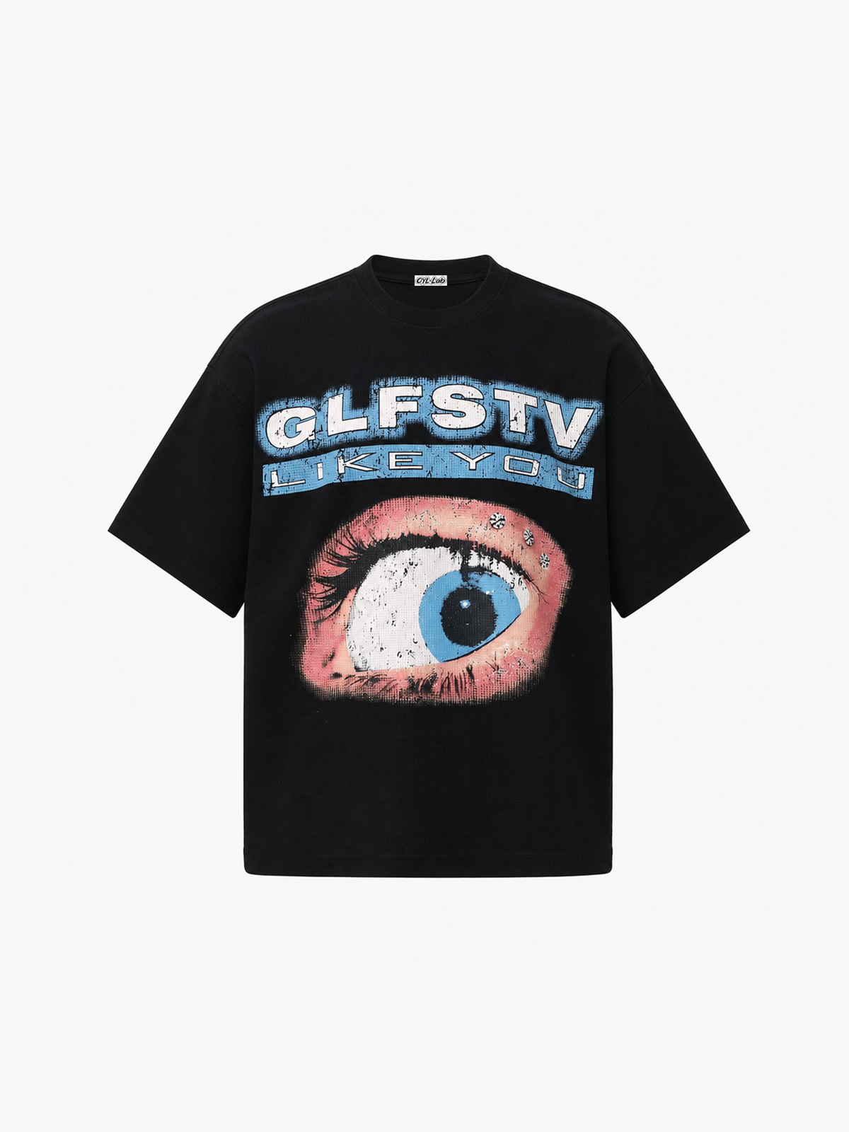 OYL-Lab Waffle Vintage Graphic Tee