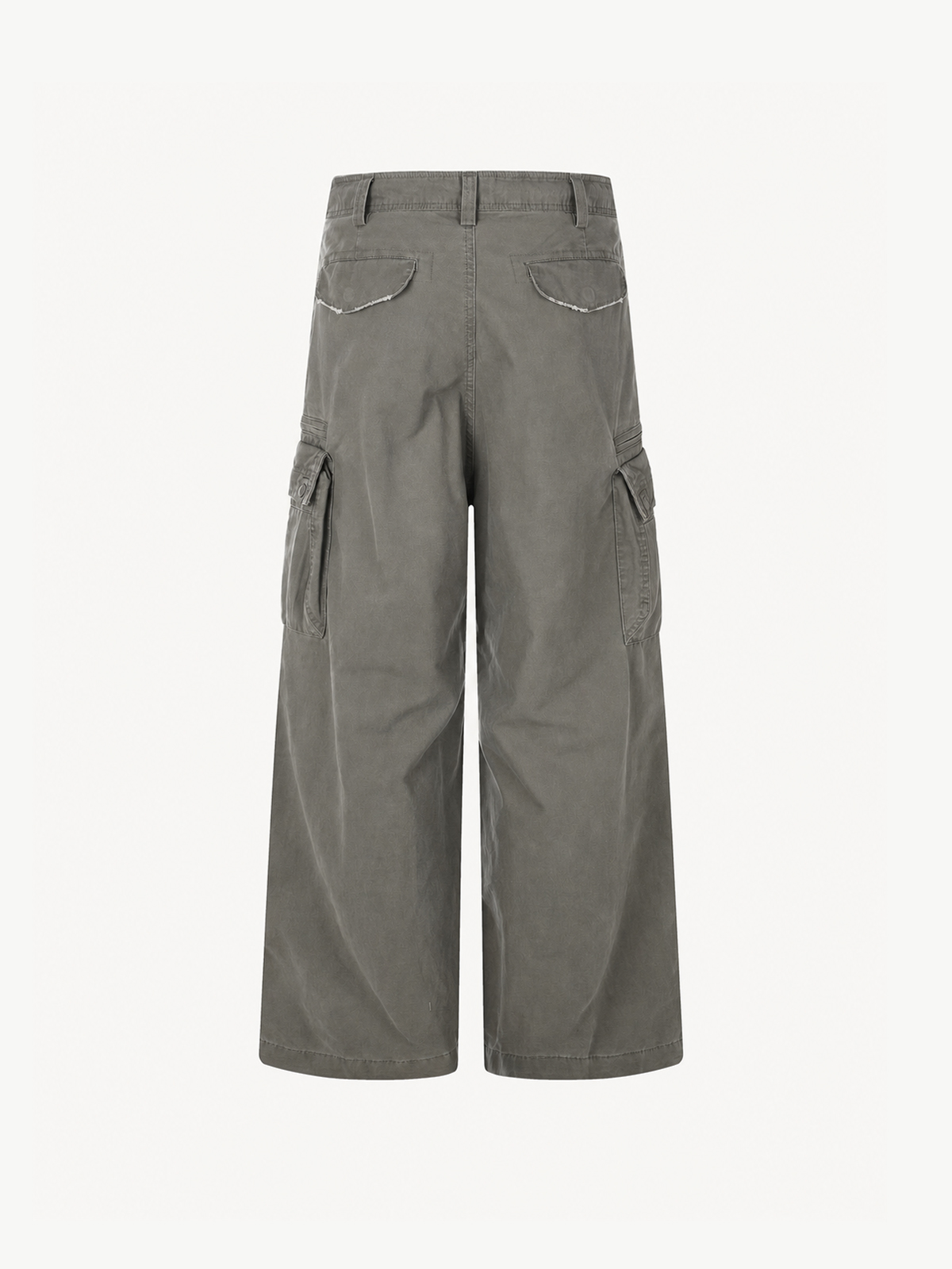 OYL-Lab Vintage Washed Multi-Pocket Cargo Pants