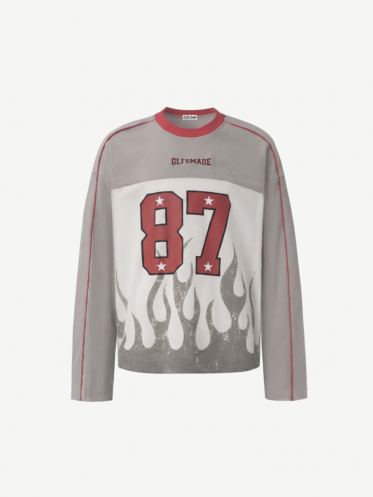 OYL-Lab 87 Flame Waffle Long Sleeve Jersey