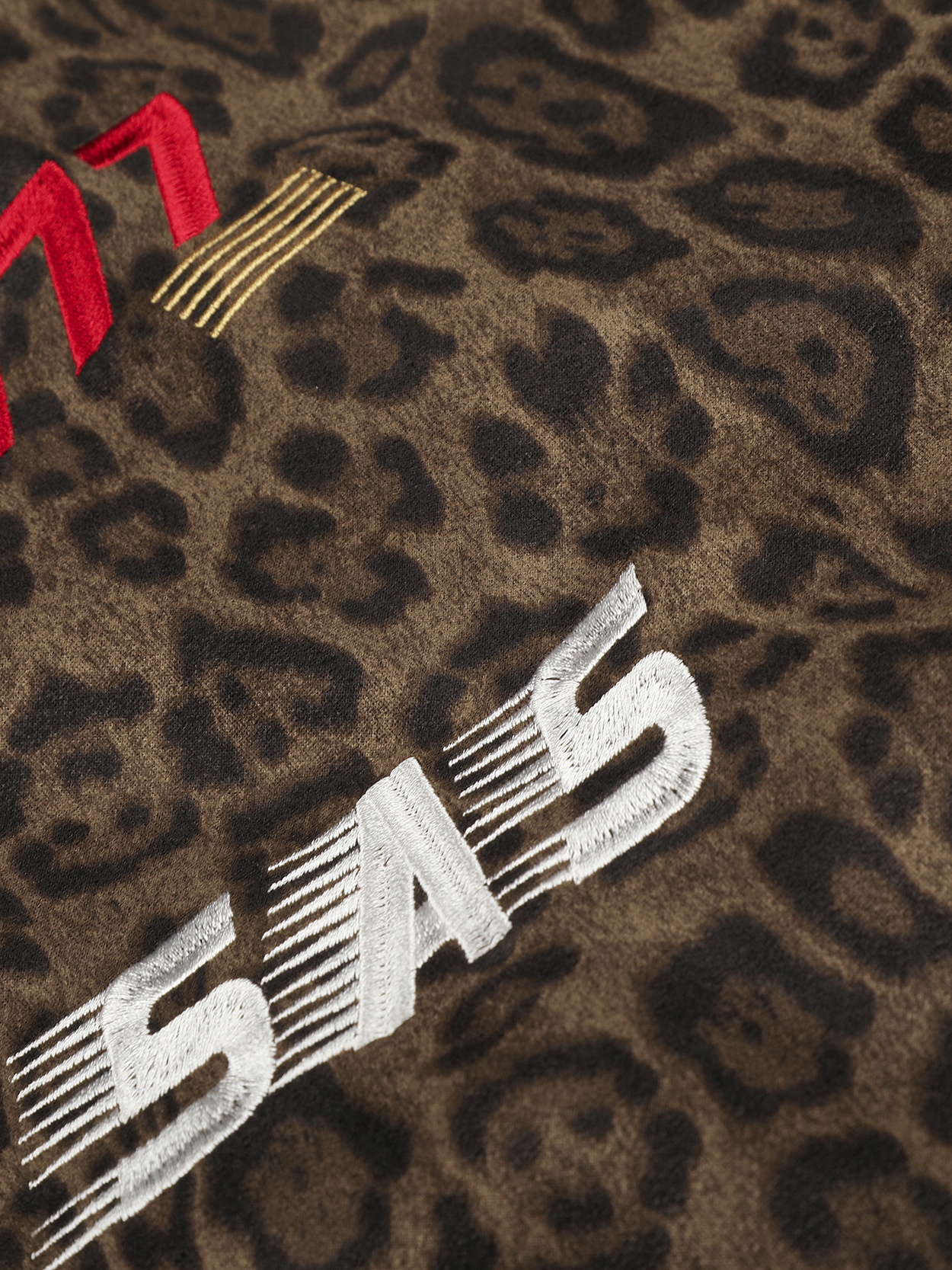 OYL-Lab Oversized Leopard Print Bomber Jacket