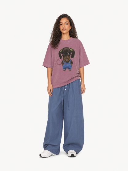 Copy]OYL-Lab Elastic Waist Balloon Wide Leg Pants