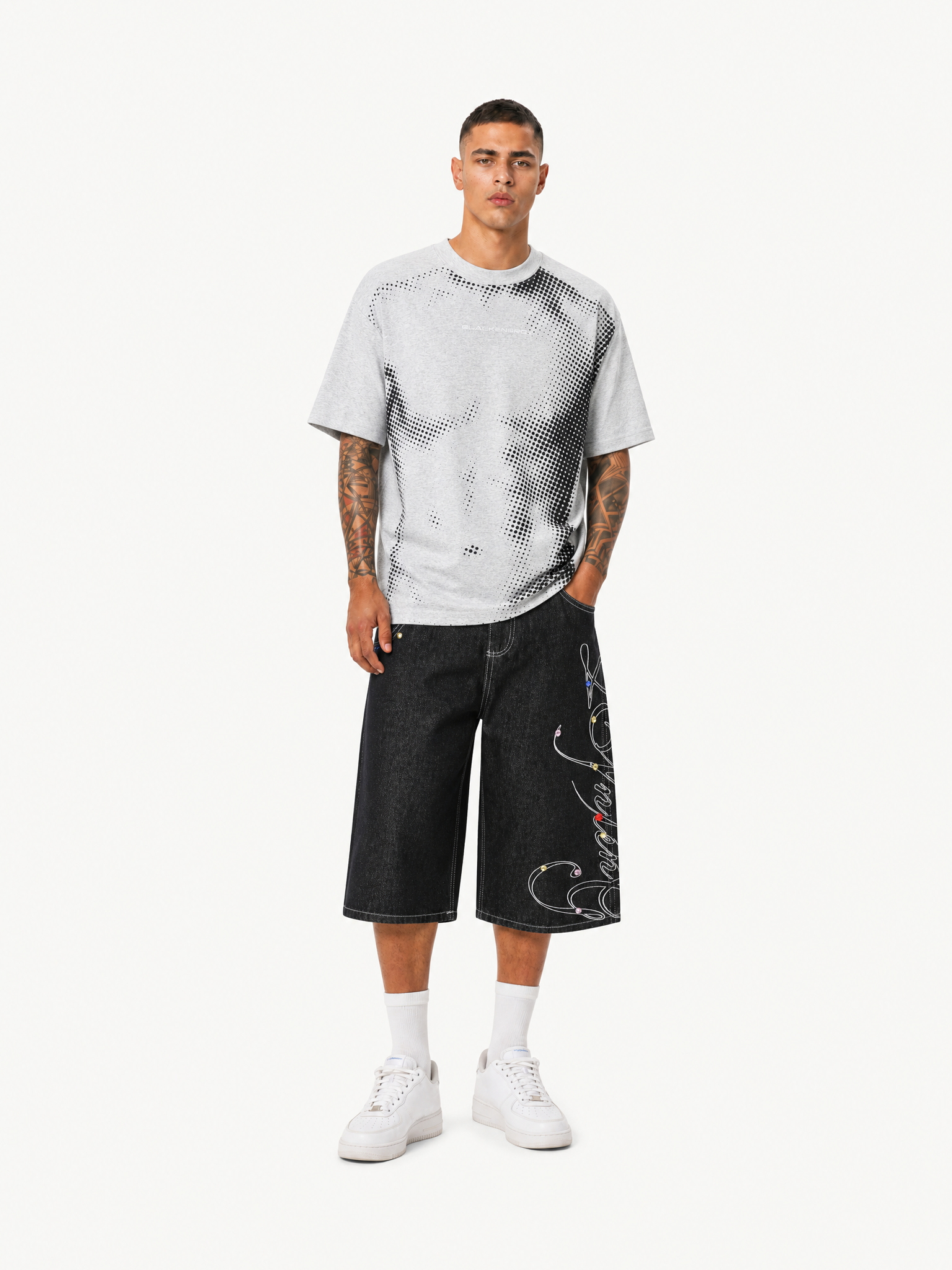 OYL-Lab  Halftone Figure Tee