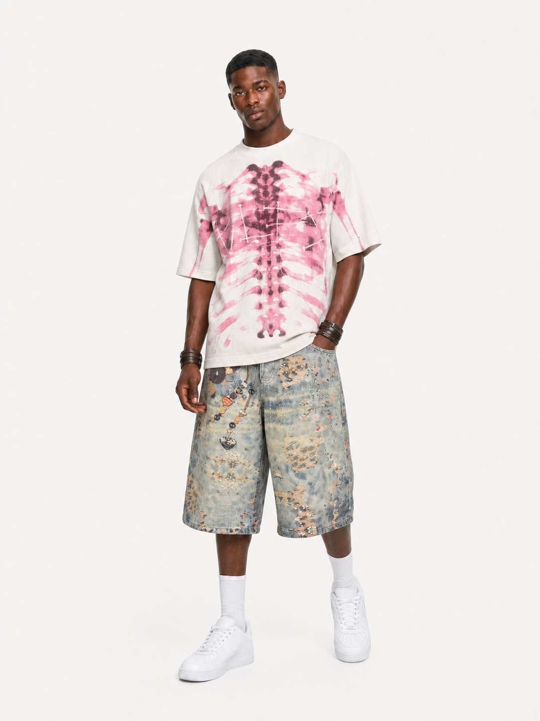 [Copy][Copy][Copy][Copy][Copy][Copy][Copy][Copy][Copy][Copy][Copy][Copy][Copy]OYL-Lab Waffle Rib Distressed Letter Print Tee