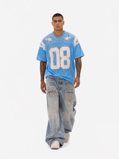 OYL-Lab Star Lightning 08 Mesh Football Jersey Tee