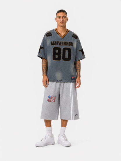 OYL-Lab Dual Waist Striped 07 Flag Shorts