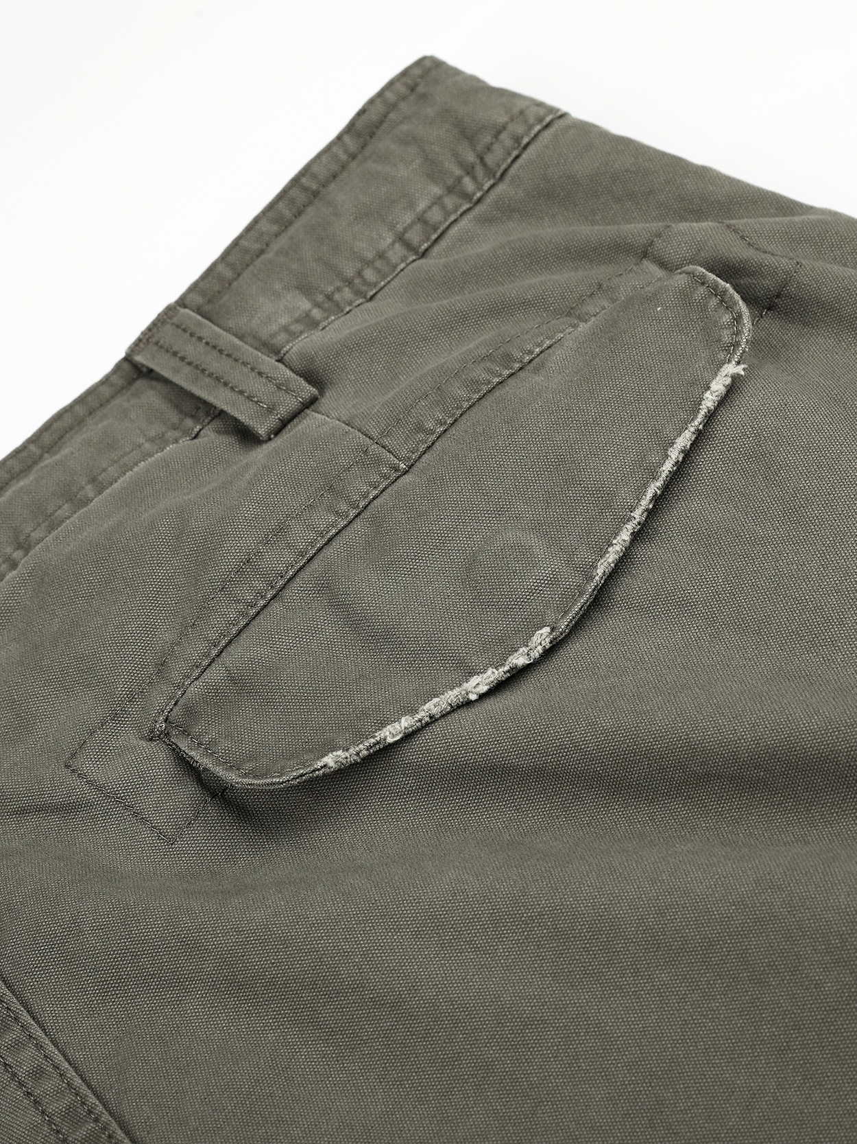 OYL-Lab Vintage Washed Multi-Pocket Cargo Pants