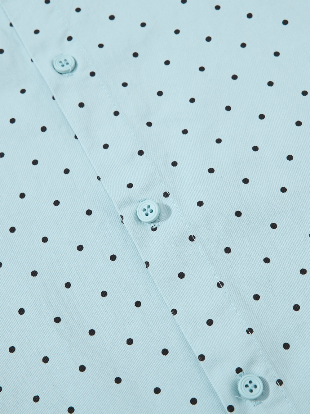 OYL-Lab Polka Dot Anime Embroidery Long Sleeve Shirt