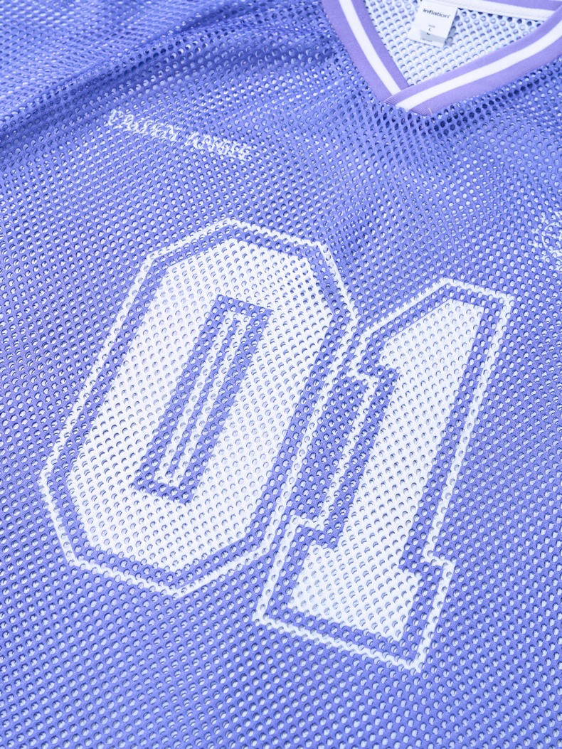 OYL-Lab Mesh Jersey Number 01 Graphic Tee