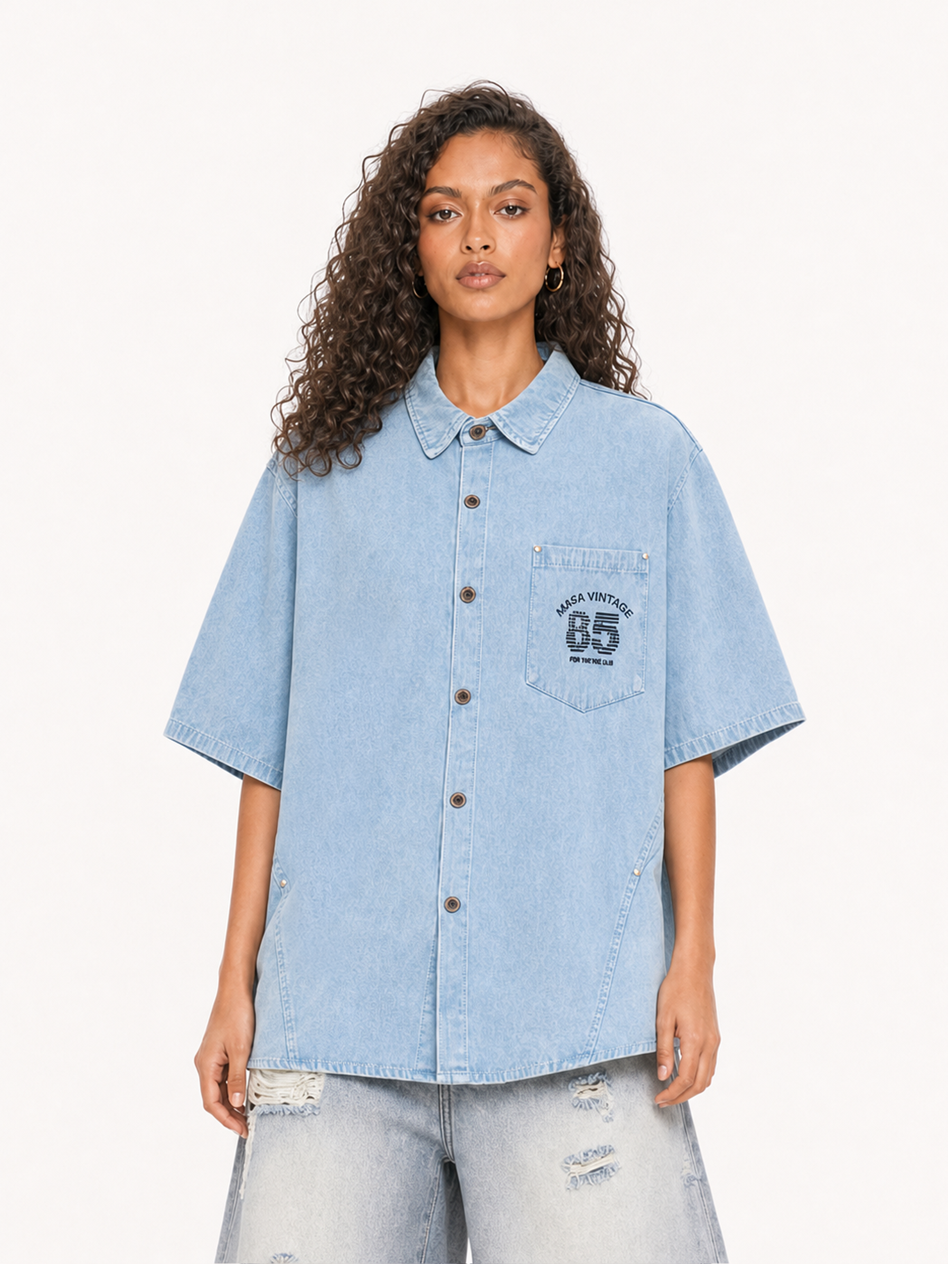 OYL-Lab 85 Embroidered Short Sleeve Shirt