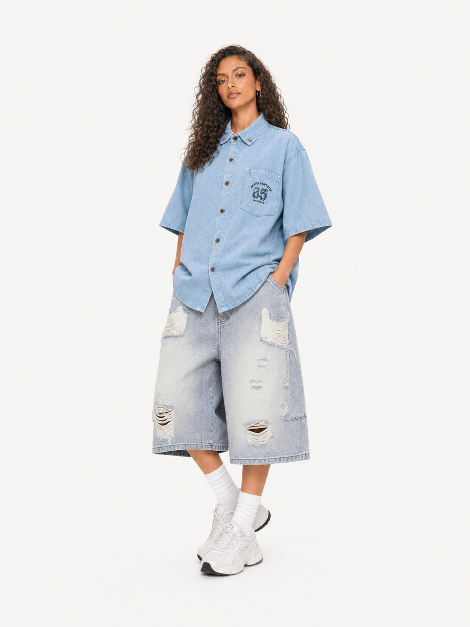 OYL-Lab 85 Embroidered Short Sleeve Shirt