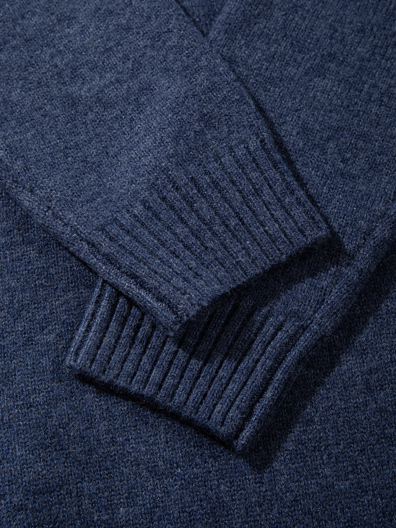 OYL-Lab Mock‑Layer Henley Knit Sweater
