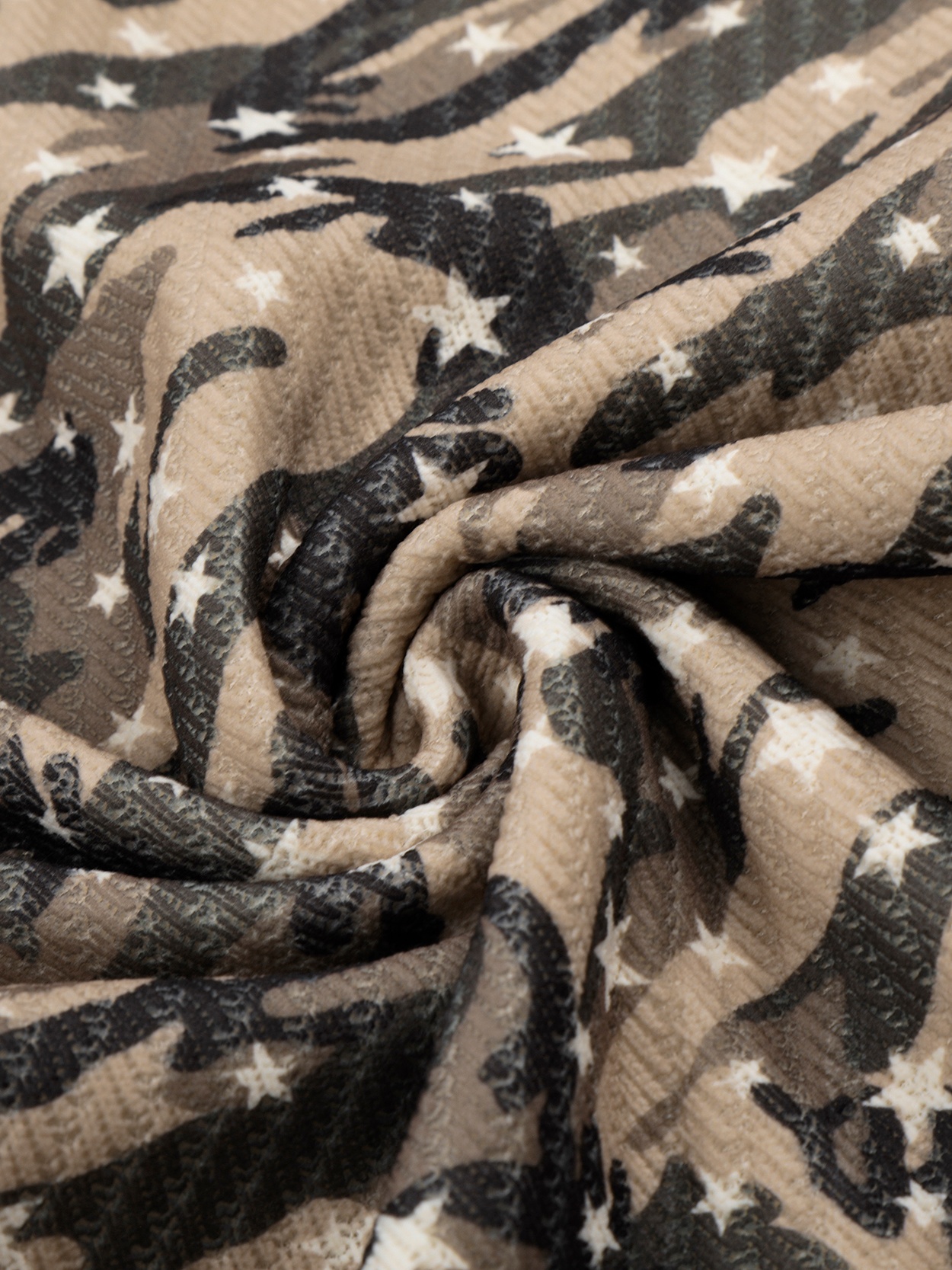 OYL-Lab Camo Star Print Baggy Track Pants